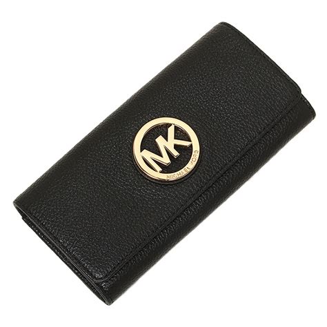 michael kors geldbörse schwarz weiss|Brieftaschen für Damen .